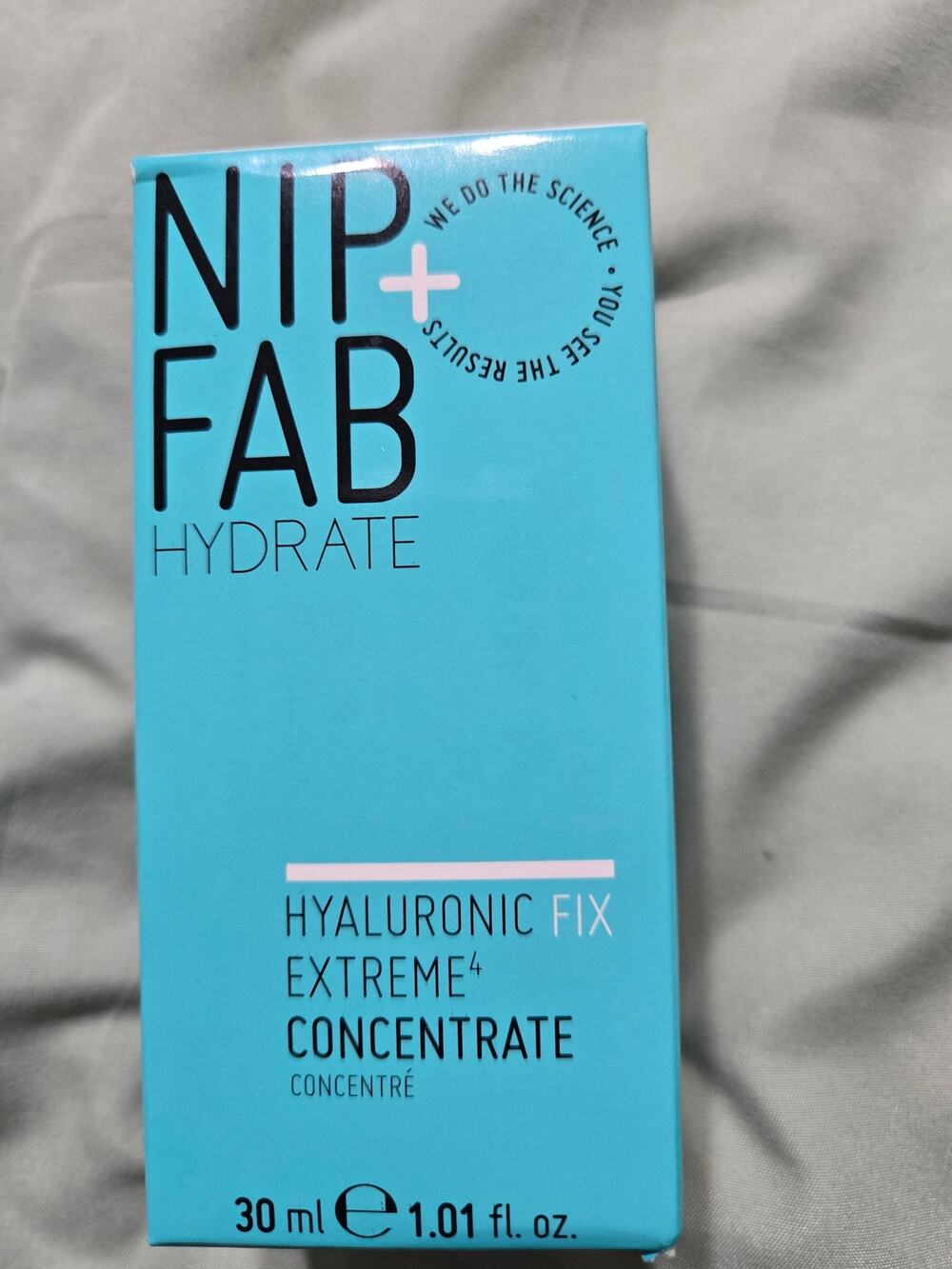 NIP + FAB hydrate hyaluronic fix extreme concentrate 1.01 fl Oz new in box